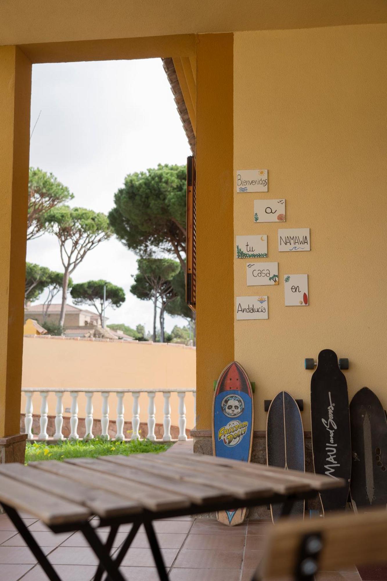 Hostel Namawa Surfhouse Chiclana de la Frontera Exterior foto
